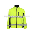 Hi-Vis Schutzsicherheit gepolsterte Jacke Made-in 300D Oxford mit PU-Beschichtung ENISO 20471 Zertifikat